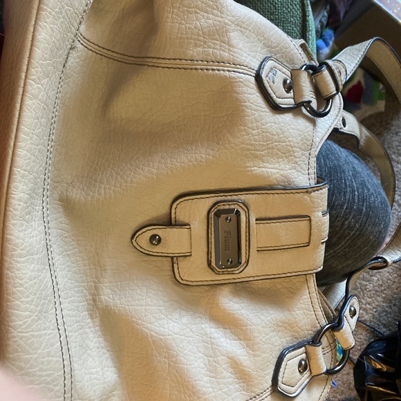 Plum Purse Vintage off white color - Picture 10 of 10